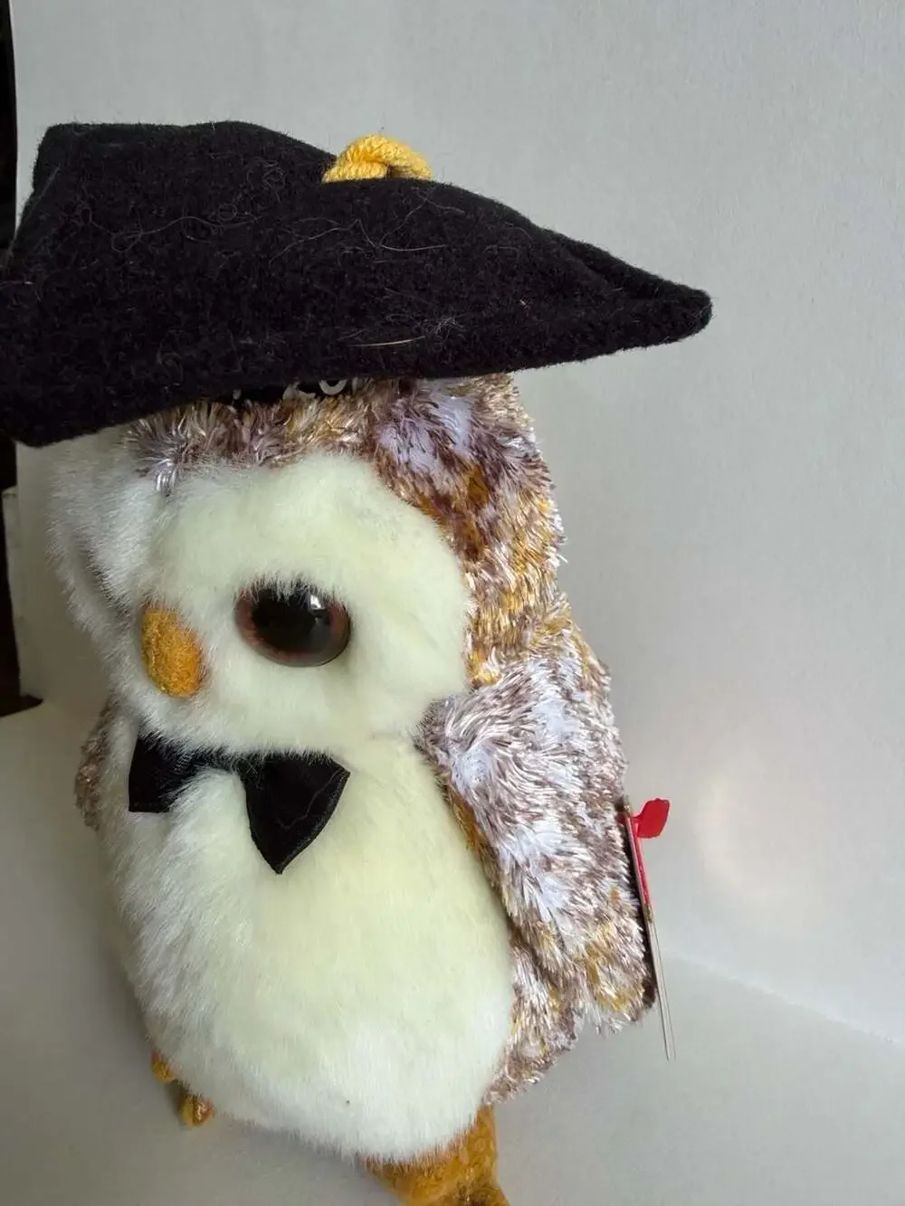 Ty Beanie Baby Smarter the Graduation Owl Class of 2002 Plush